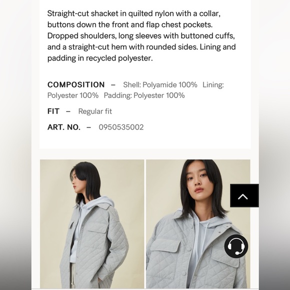 H&M Quilted Jacket - Picture 8 of 9